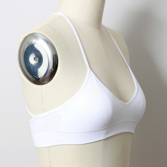 Lace Sheer Mesh Bralette Bra Flower Blossom - Picture 6 of 7